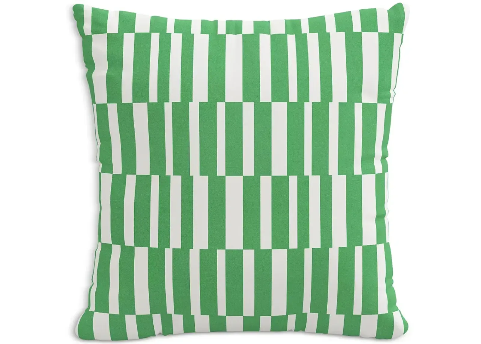 Sparrow & Wren Down Pillow in Jump Stripe, 20" x 20"