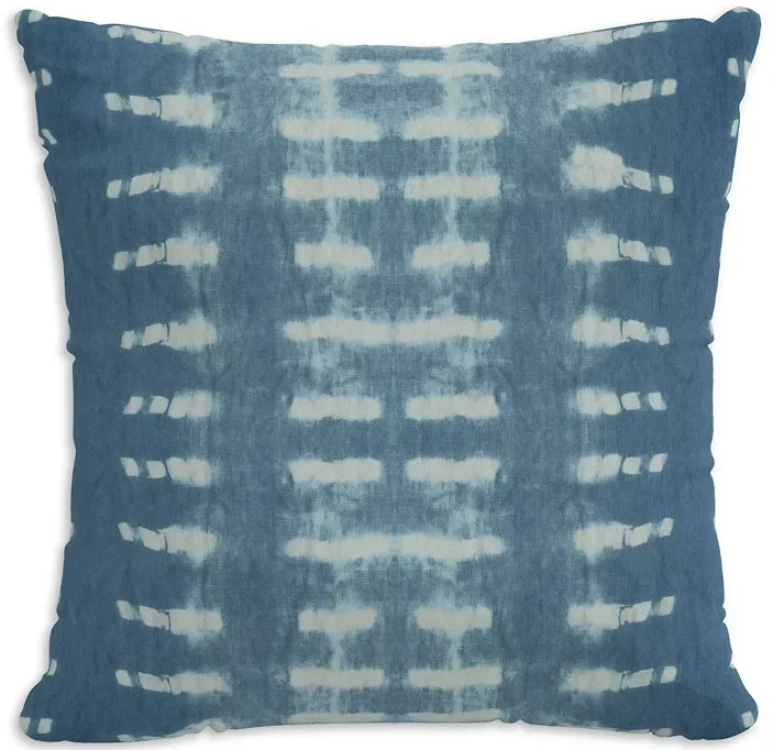 Sparrow & Wren Outdoor Pillow in Dotted Stripe, 18" x 18"