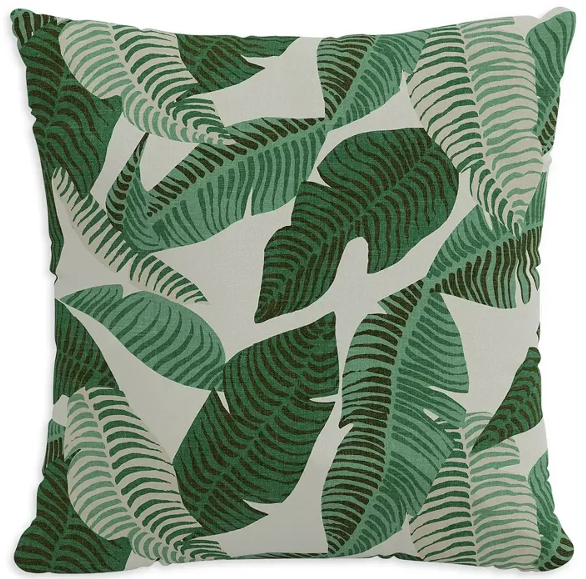 Sparrow & Wren Outdoor Pillow in Banana Palm, 18" x 18"