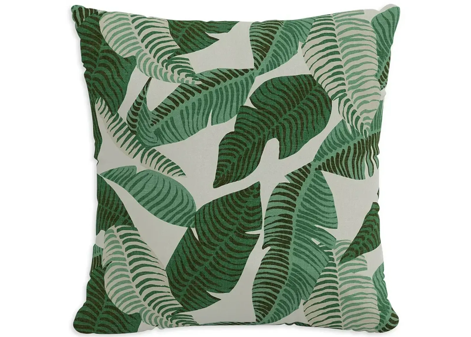 Sparrow & Wren Outdoor Pillow in Banana Palm, 18" x 18"