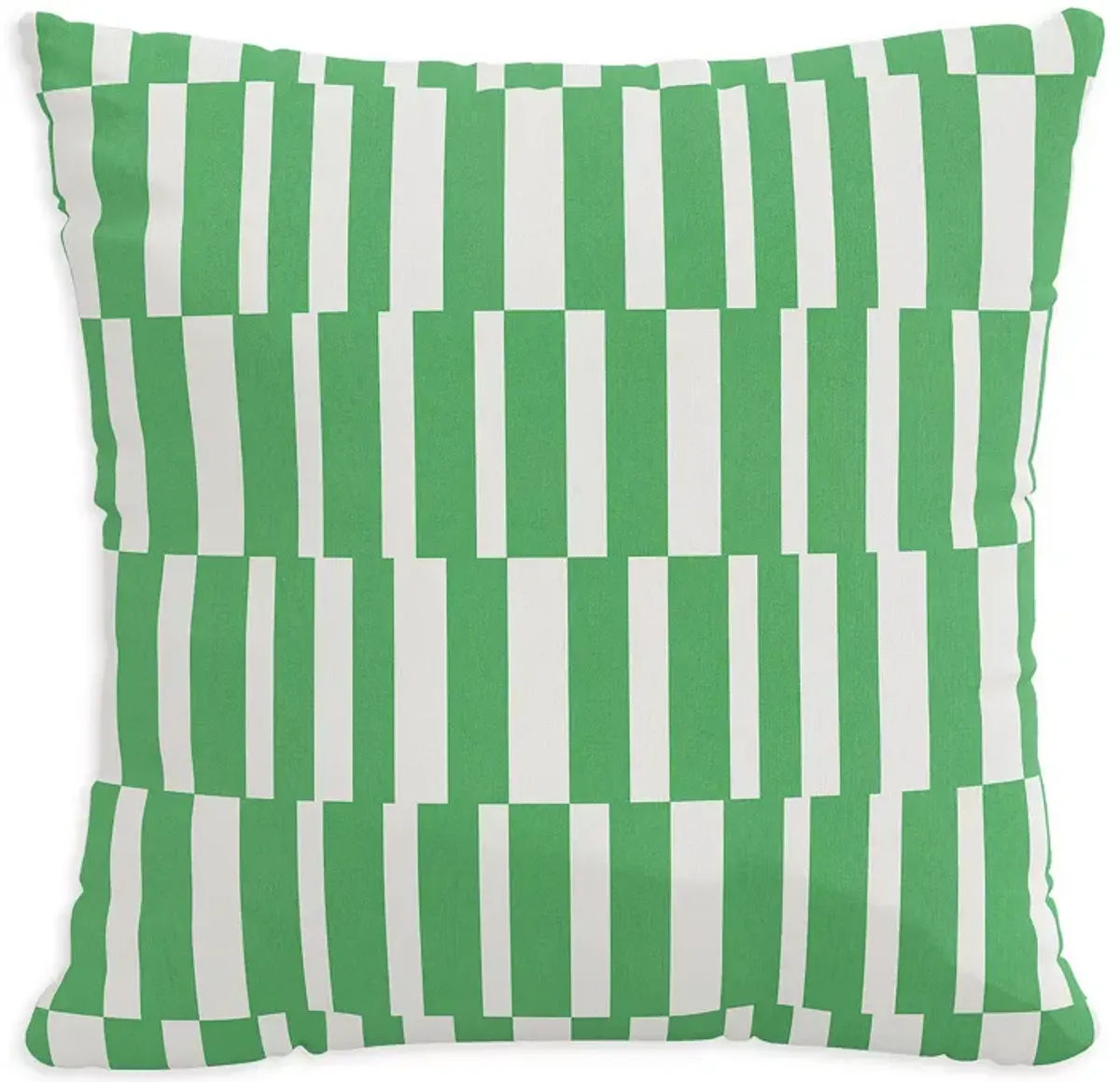 Sparrow & Wren Outdoor Pillow in Jump Stripe, 18" x 18"