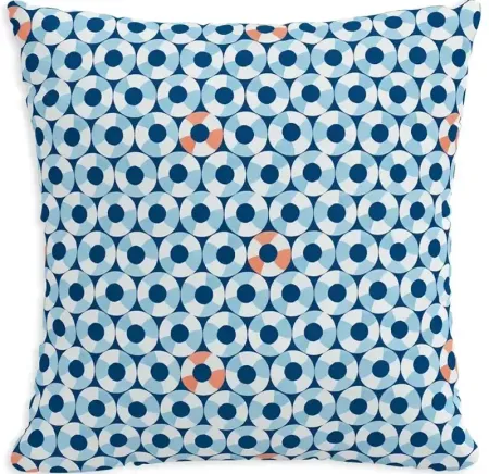 Cloth & Company The Pool Floats Outdoor Pillow, 22" x 22"