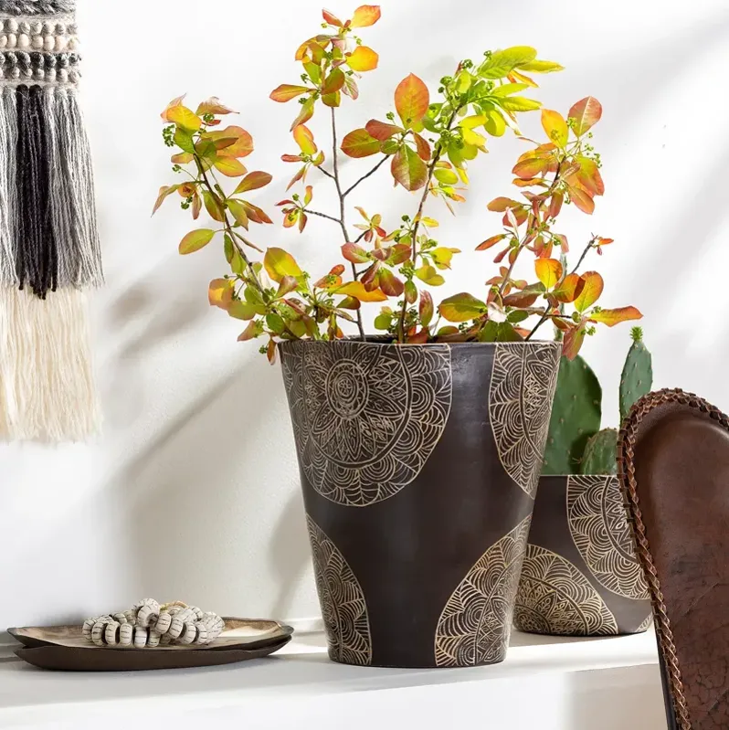 Surya Tall Argil Planter