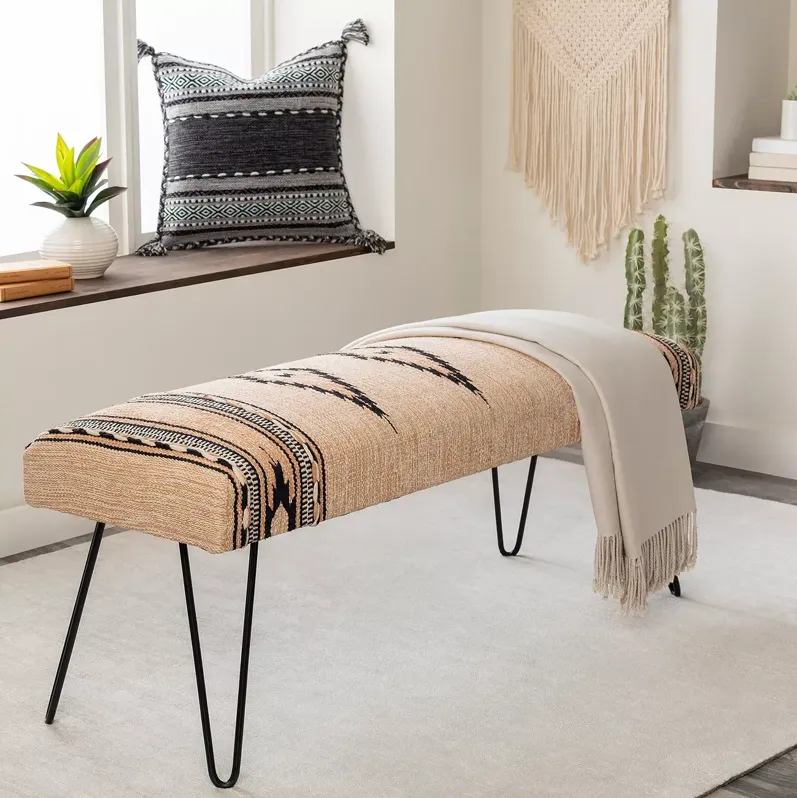 Surya Miriam Upholstered Bench