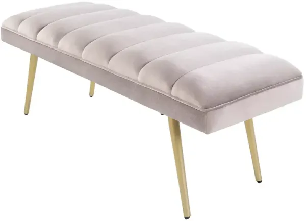 Surya Roxanne Upholstered Bench