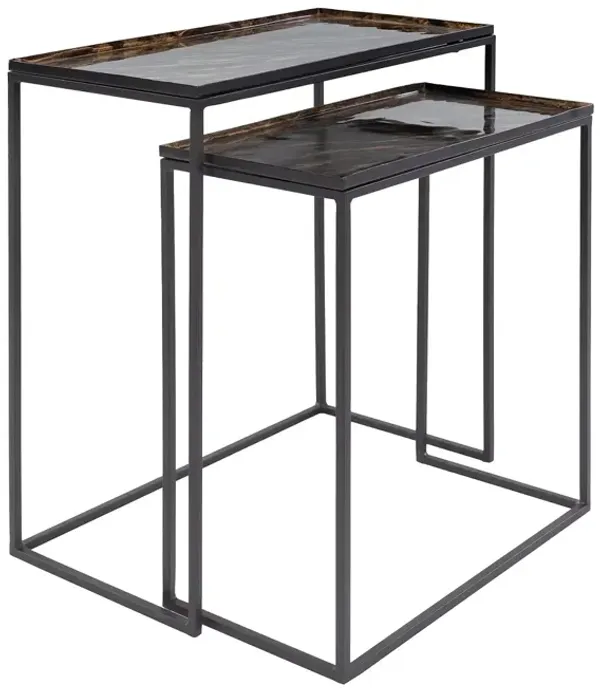 Surya Aurnia Nesting Table Set