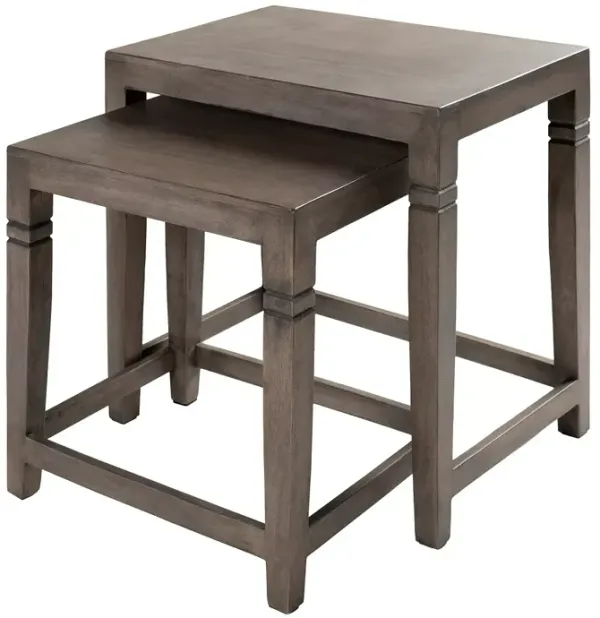 Surya Myron 2 Piece Nesting Table Set
