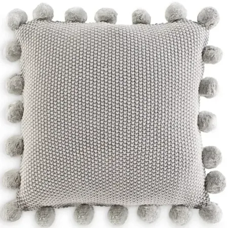 SURYA Pomtastic Decorative Pillow, 20" x 20"