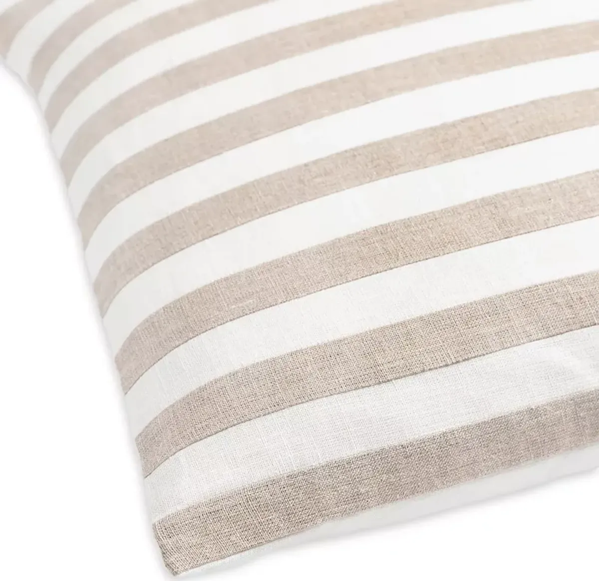 Surya Roxbury Stripe Decorative Pillow, 18" x 18"