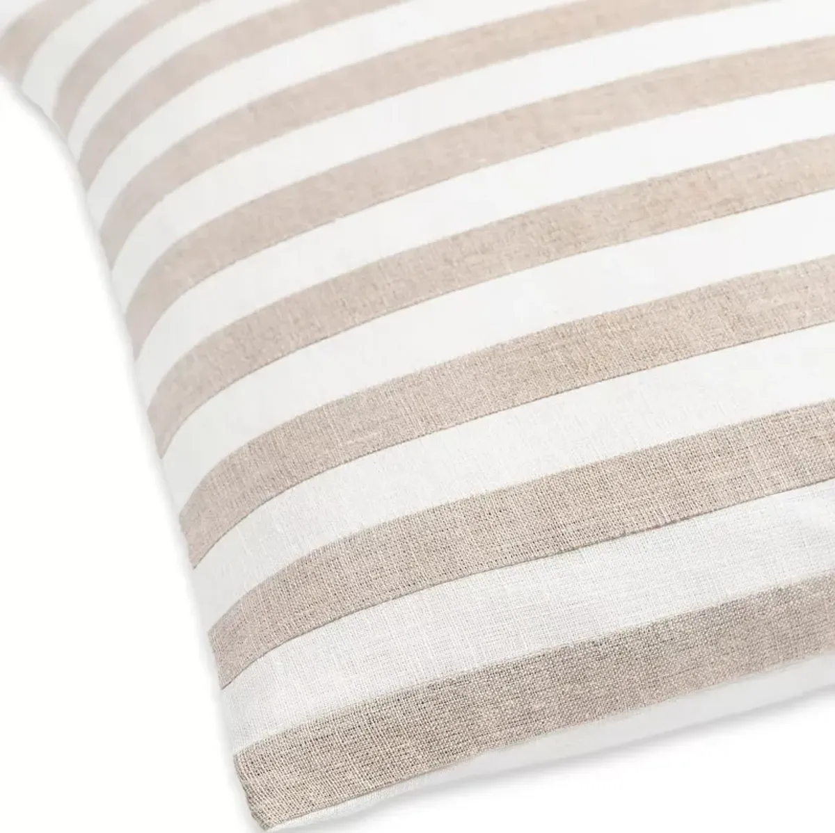 Surya Roxbury Stripe Decorative Pillow, 22" x 22"