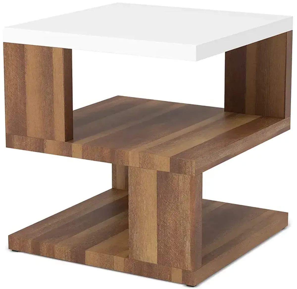 Sparrow & Wren Merganz 2 Shelf End Table