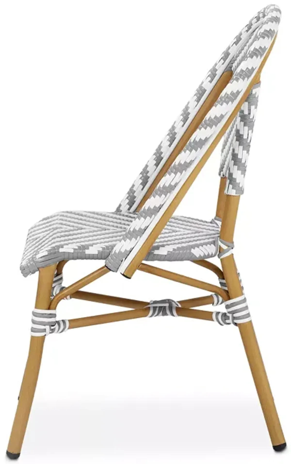 Furniture of America Conway Wicker Patio Dining Chair