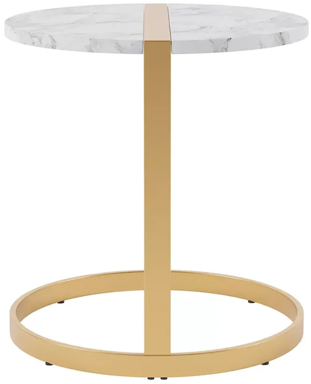 Furniture of America Crage Nesting Side Table