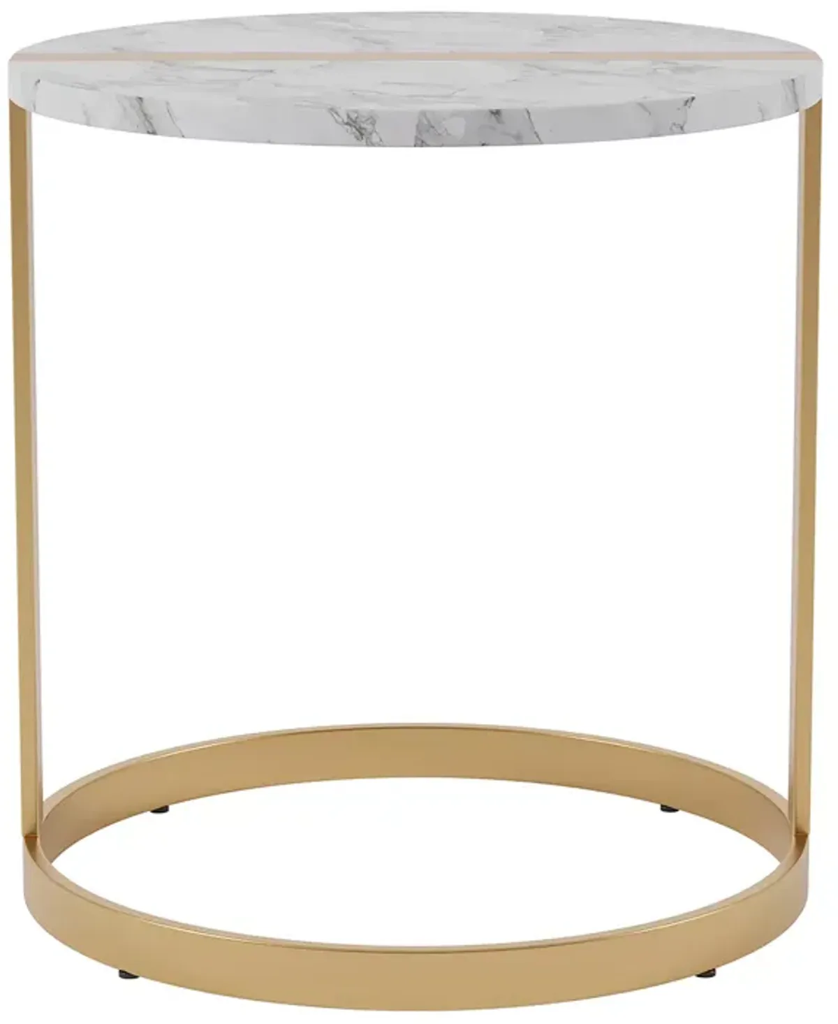 Furniture of America Crage Nesting Side Table