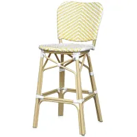 Sparrow & Wren Colfer Armless Outdoor Bar Chairs, Set of 2