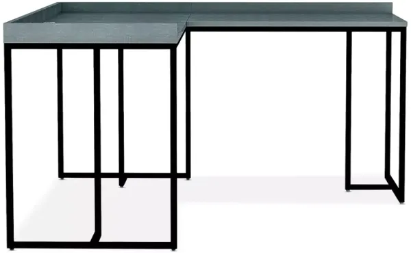 FURNITURE OF AMERICA Hinsdale L-Shape Computer Desk