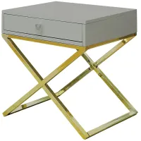 FURNITURE OF AMERICA Chester 1 Drawer End Table