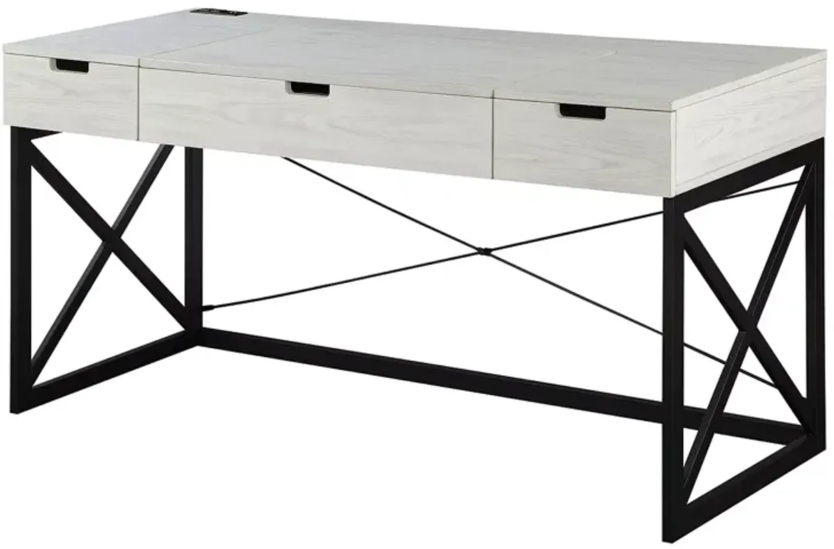 FURNITURE OF AMERICA Gilboa Lift Top Desk