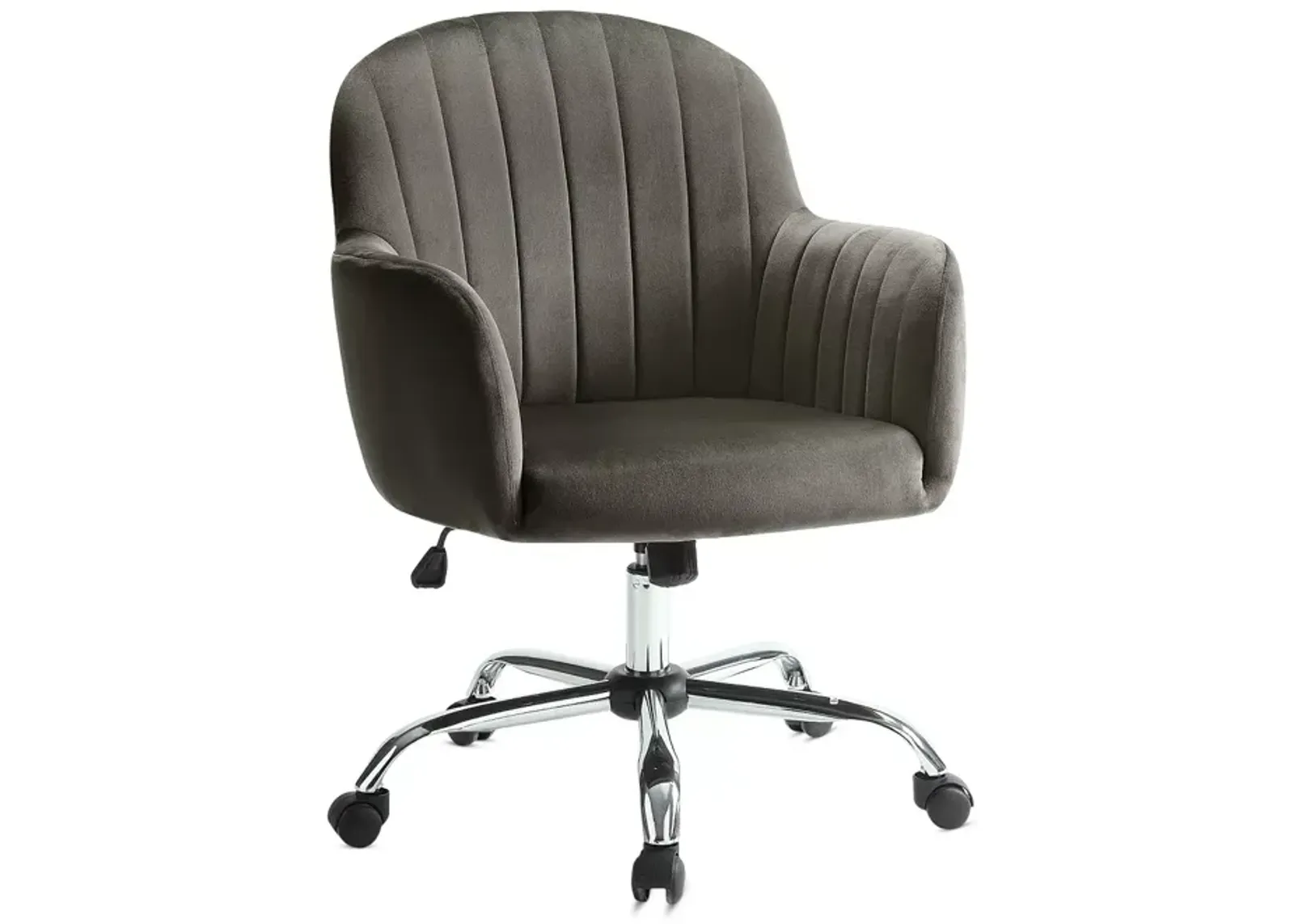 FURNITURE OF AMERICA Granville Brown Height Adjustable Office Chair