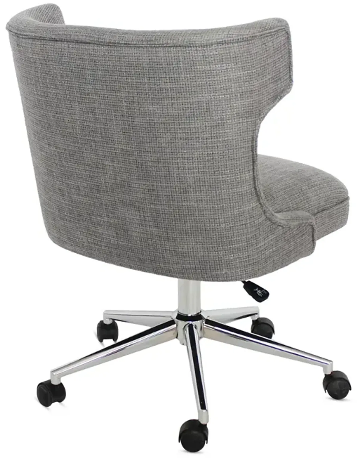 Furniture of America Leona Gray Height Adjustable Office Chair 