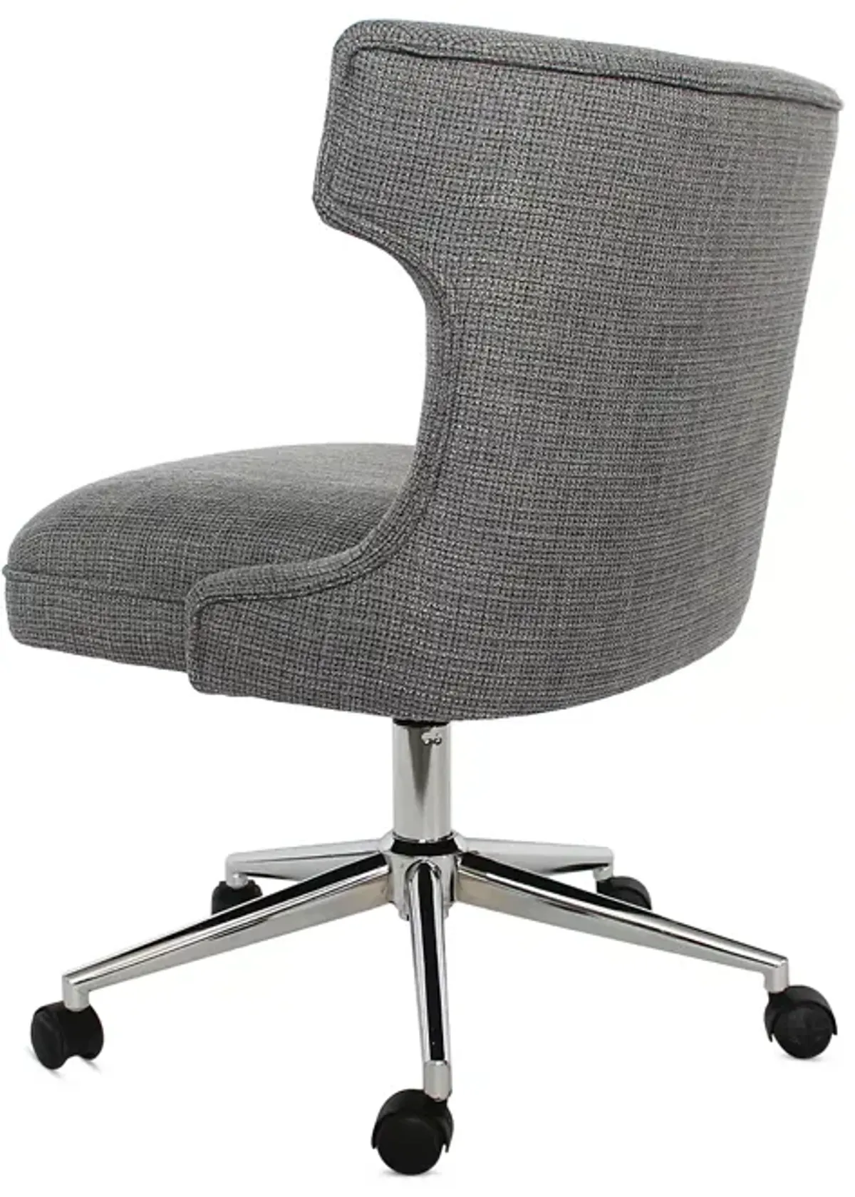 Furniture of America Leona Gray Height Adjustable Office Chair 