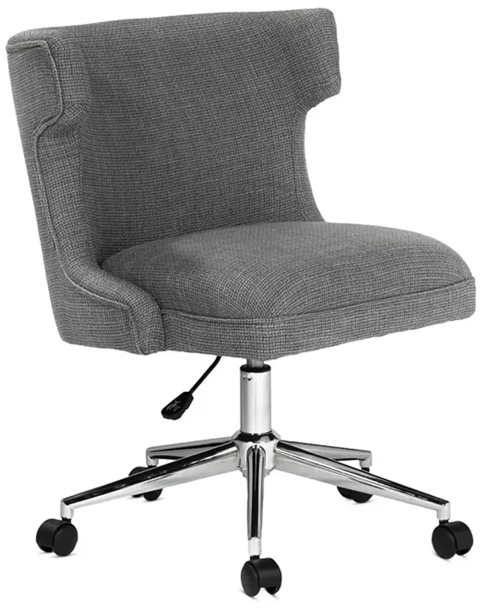 Furniture of America Leona Gray Height Adjustable Office Chair 