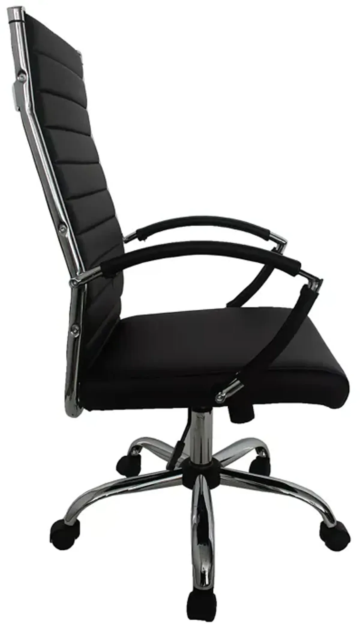 Furniture of America Tioga Black High Back Height Adjustable Office Chair