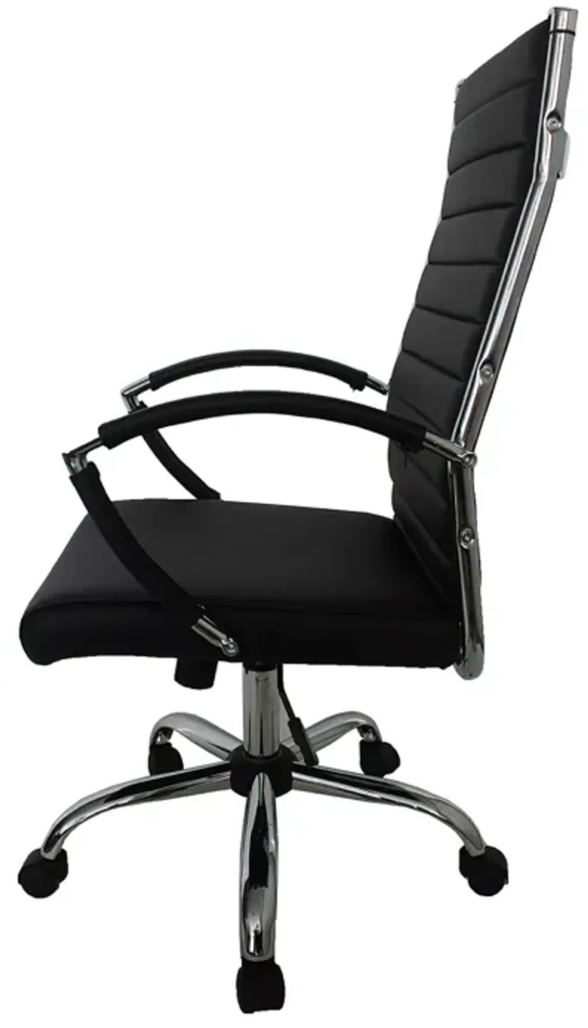 Furniture of America Tioga Black High Back Height Adjustable Office Chair