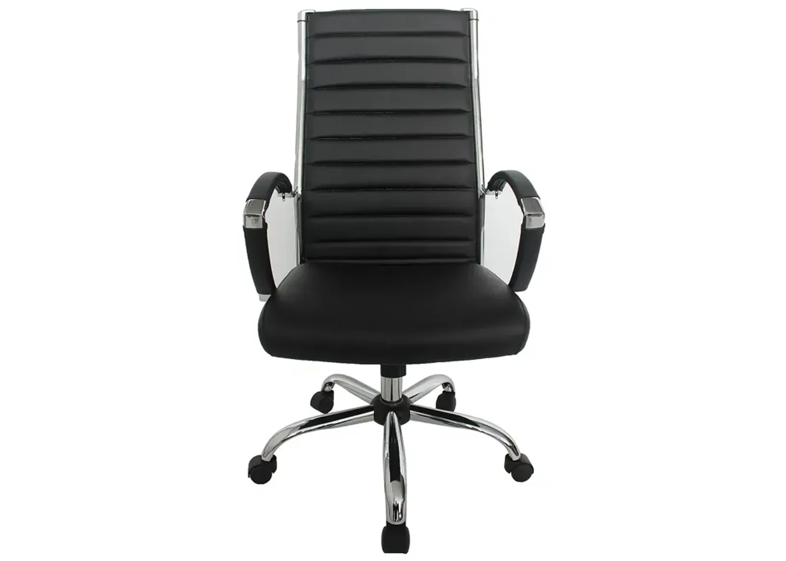 Furniture of America Tioga Black High Back Height Adjustable Office Chair