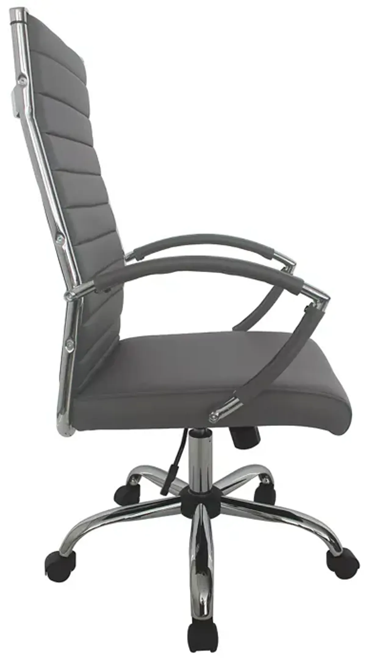 Furniture of America Tioga Gray High Back Height Adjustable Office Chair