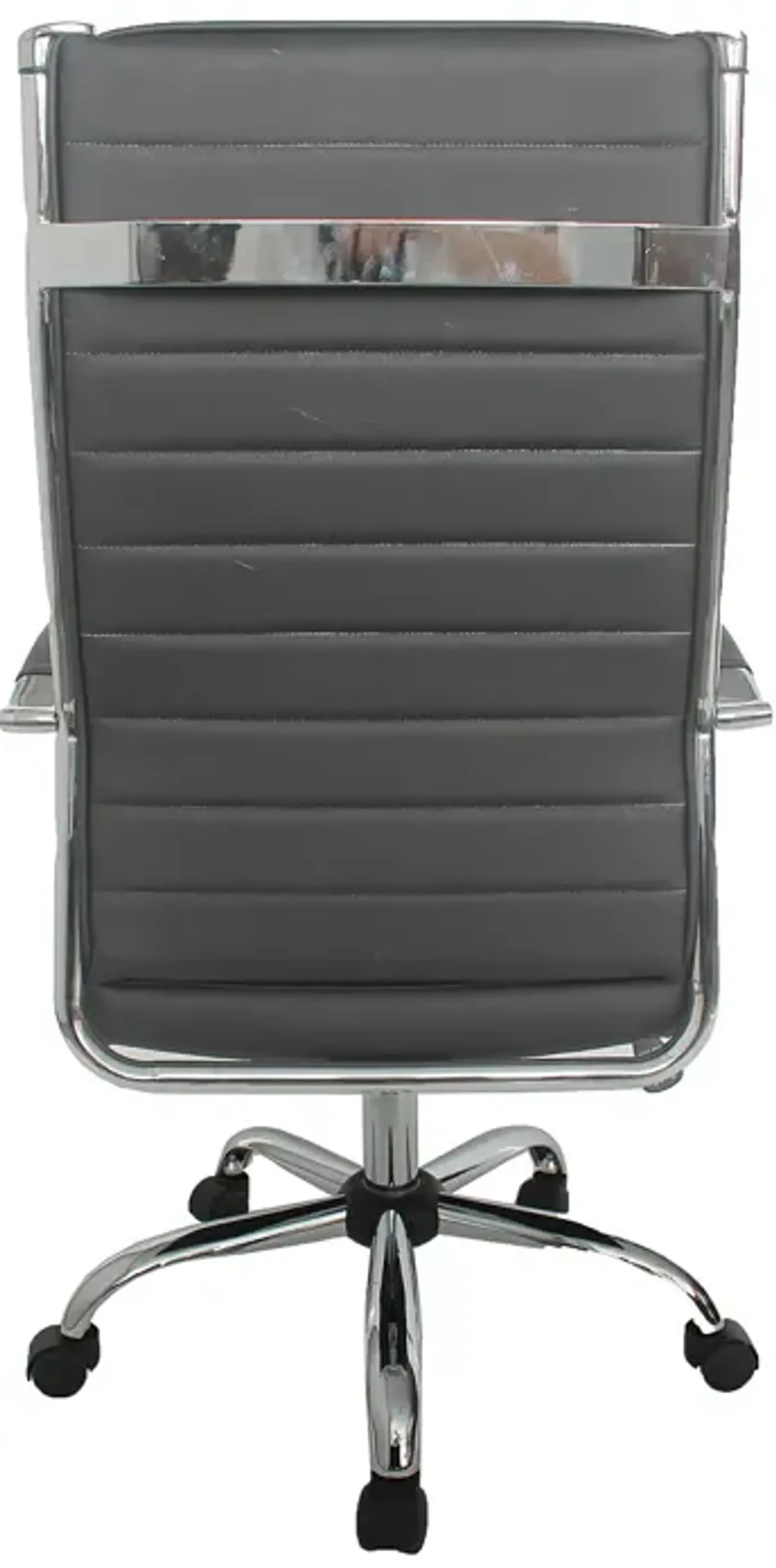 Furniture of America Tioga Gray High Back Height Adjustable Office Chair