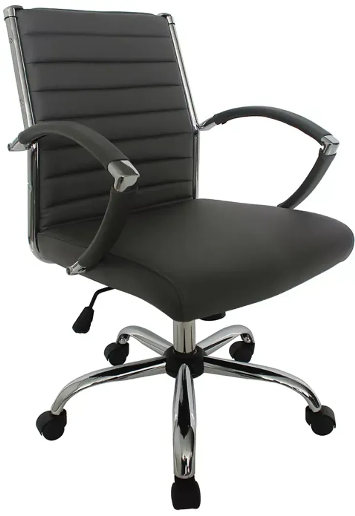 Furniture of America Tioga Gray Height Adjustable Office Chair