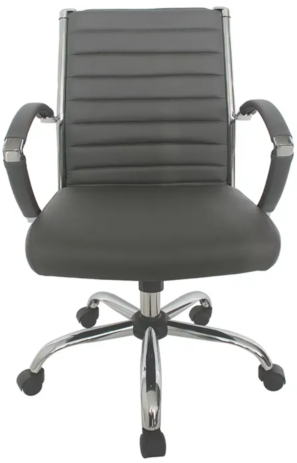 Furniture of America Tioga Gray Height Adjustable Office Chair