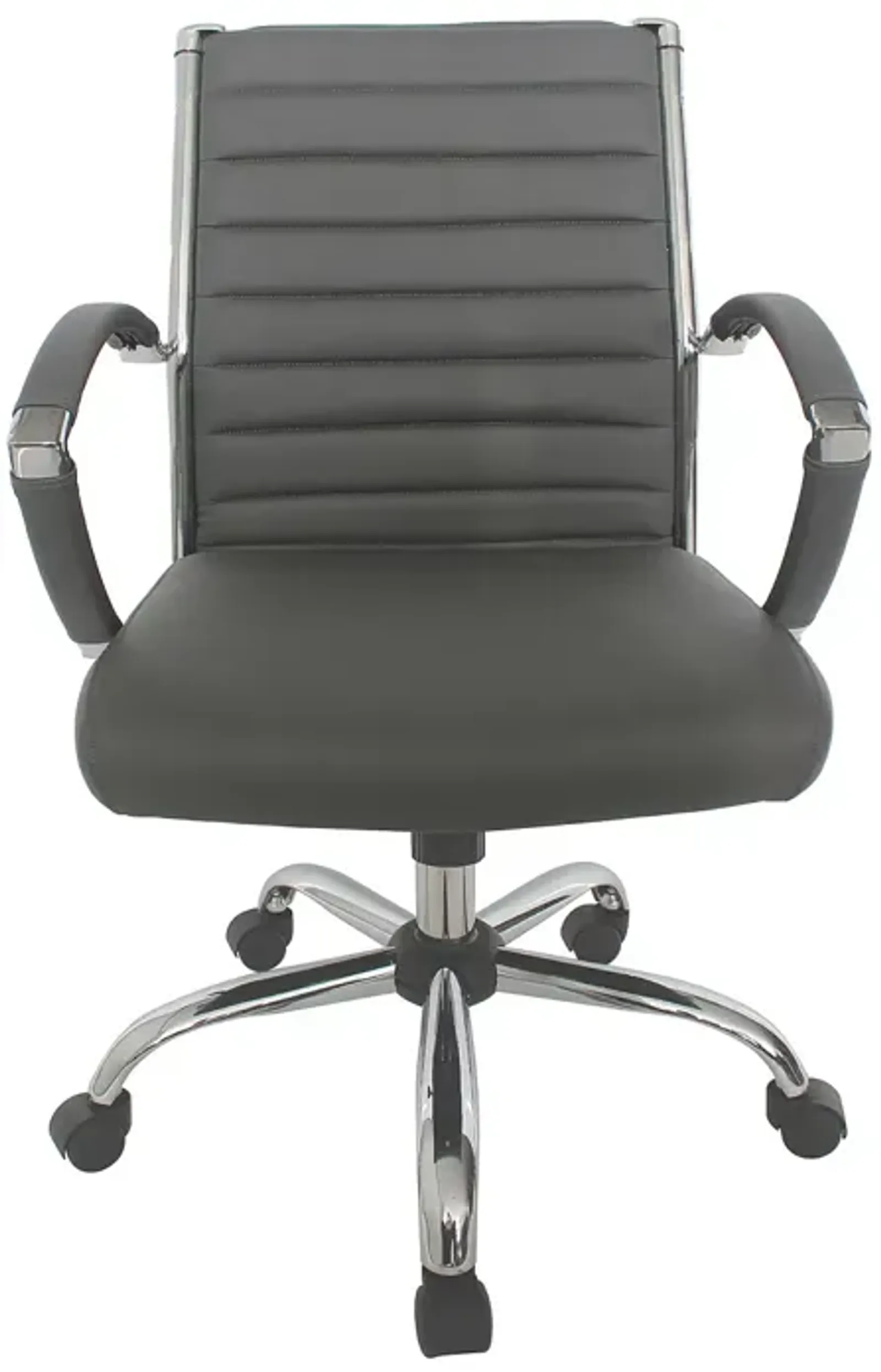 Furniture of America Tioga Gray Height Adjustable Office Chair