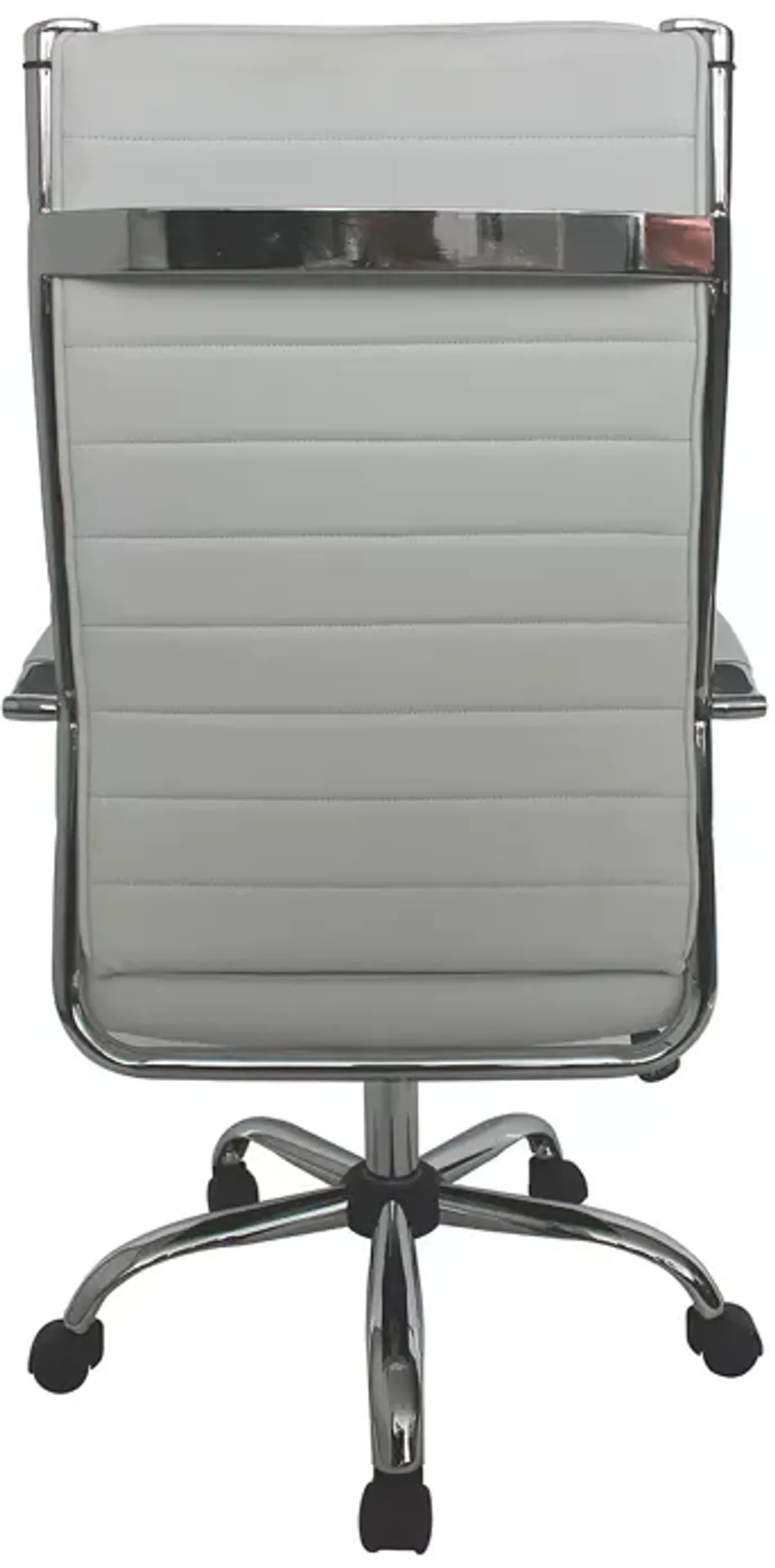 Furniture of America Tioga White High Back Height Adjustable Office Chair