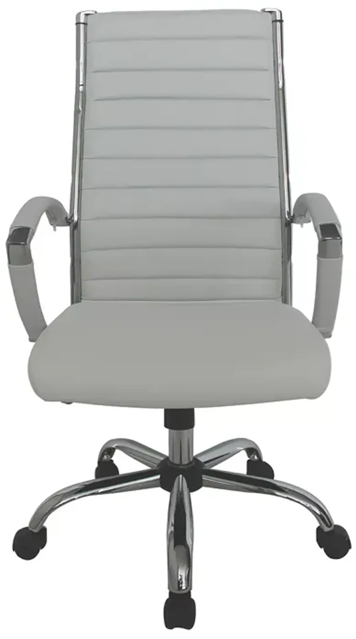 Furniture of America Tioga White High Back Height Adjustable Office Chair