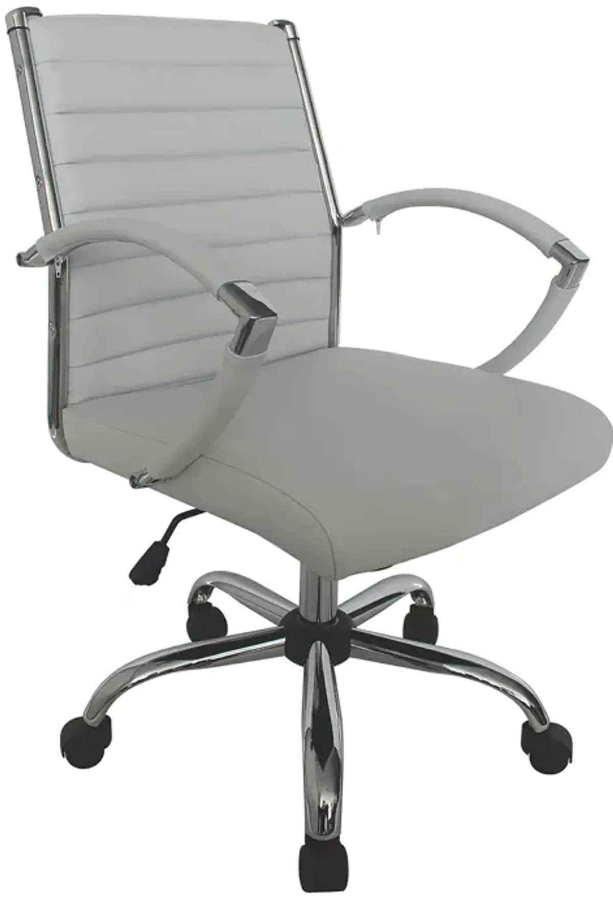 Furniture of America Tioga White Height Adjustable Office Chair