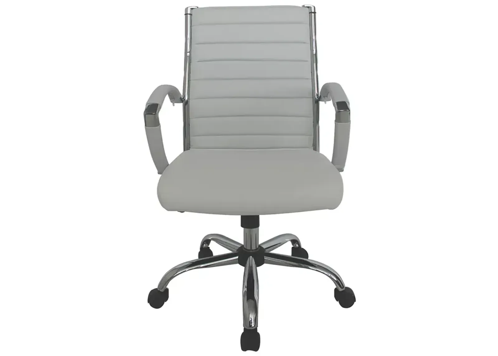 Furniture of America Tioga White Height Adjustable Office Chair