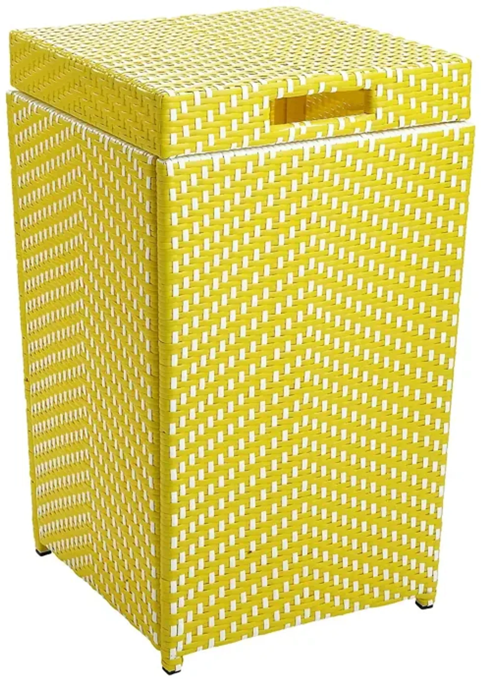 Furniture of America Tully Outdoor Trash Can