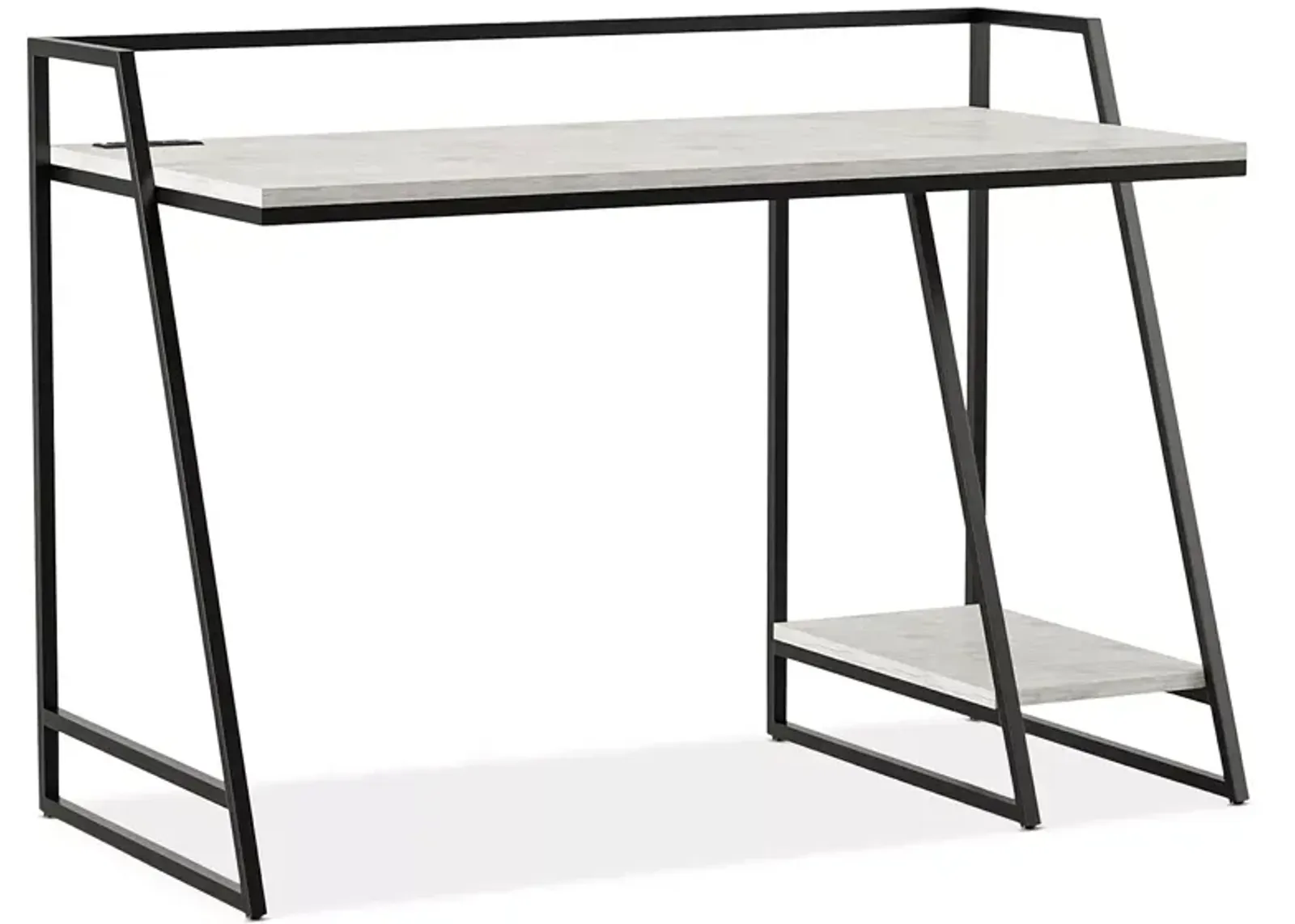 Furniture of America Stark Computer Desk with USB Ports