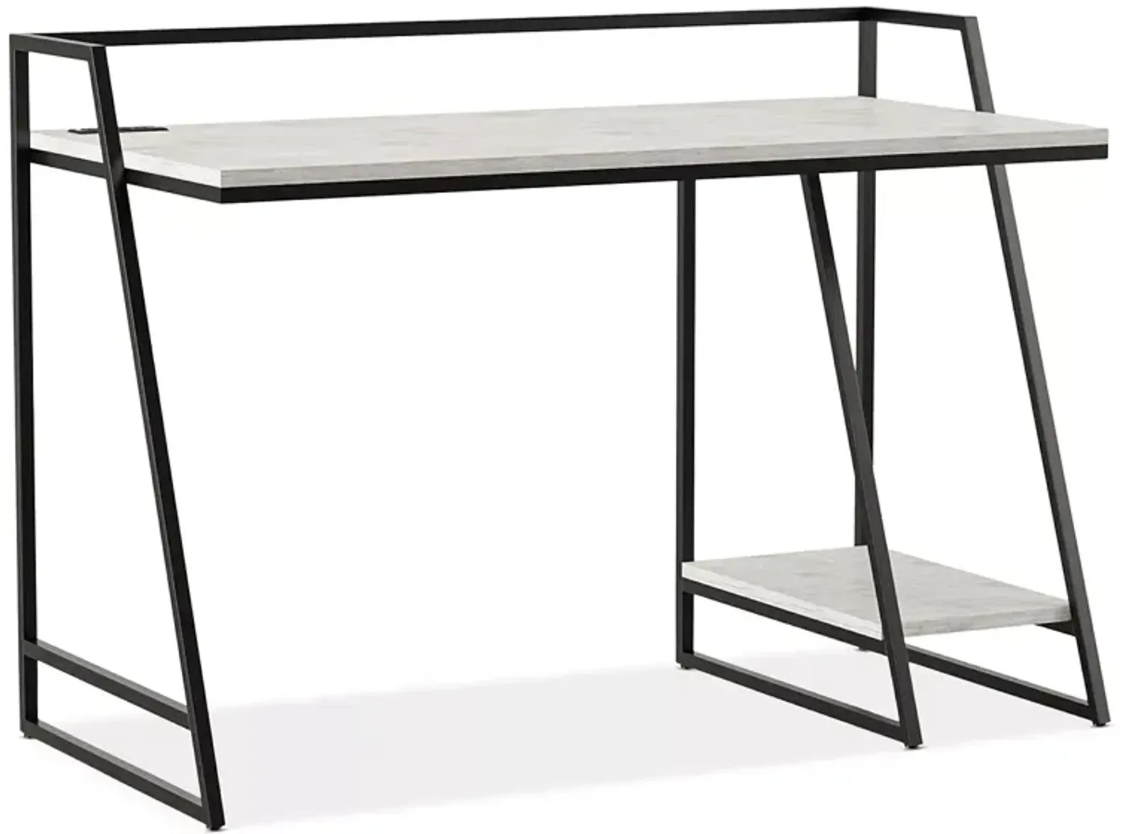 Furniture of America Stark Computer Desk with USB Ports