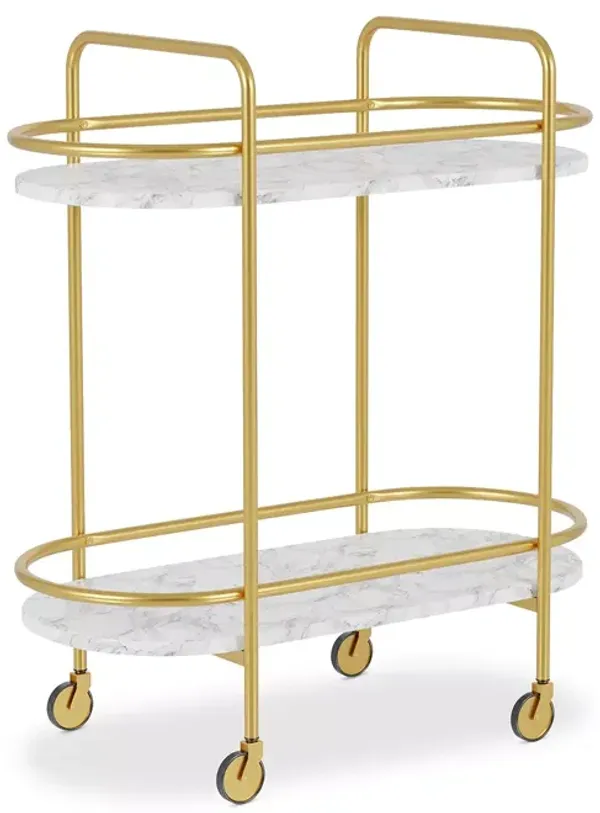 Sparrow & Wren Furniture of America Caria Serving Cart