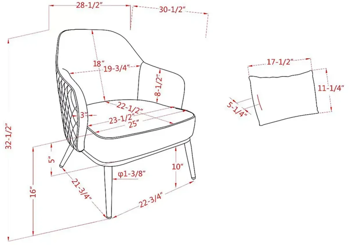 Sparrow & Wren Watson Accent Chair