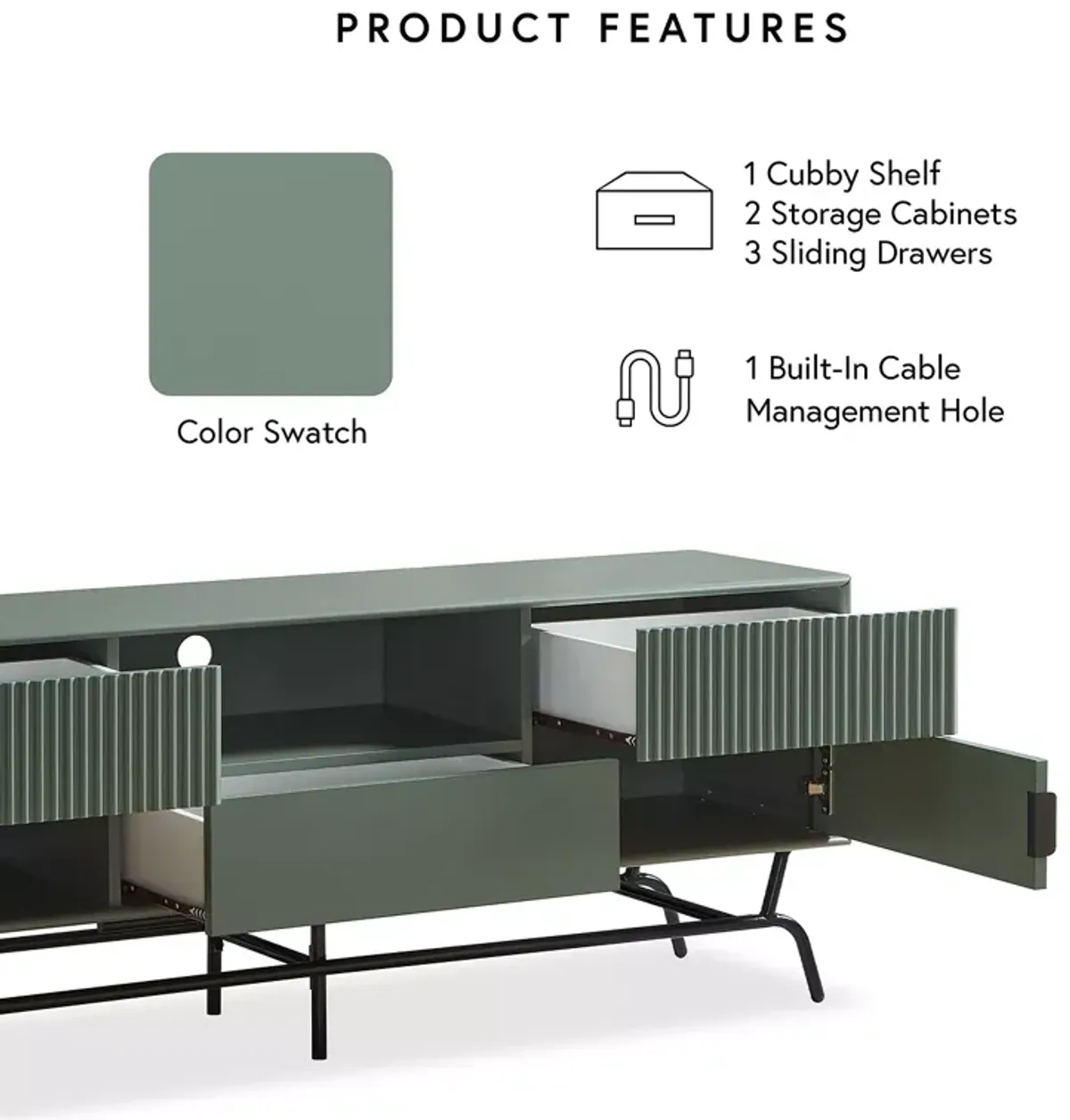 Furniture of America Lila TV Stand