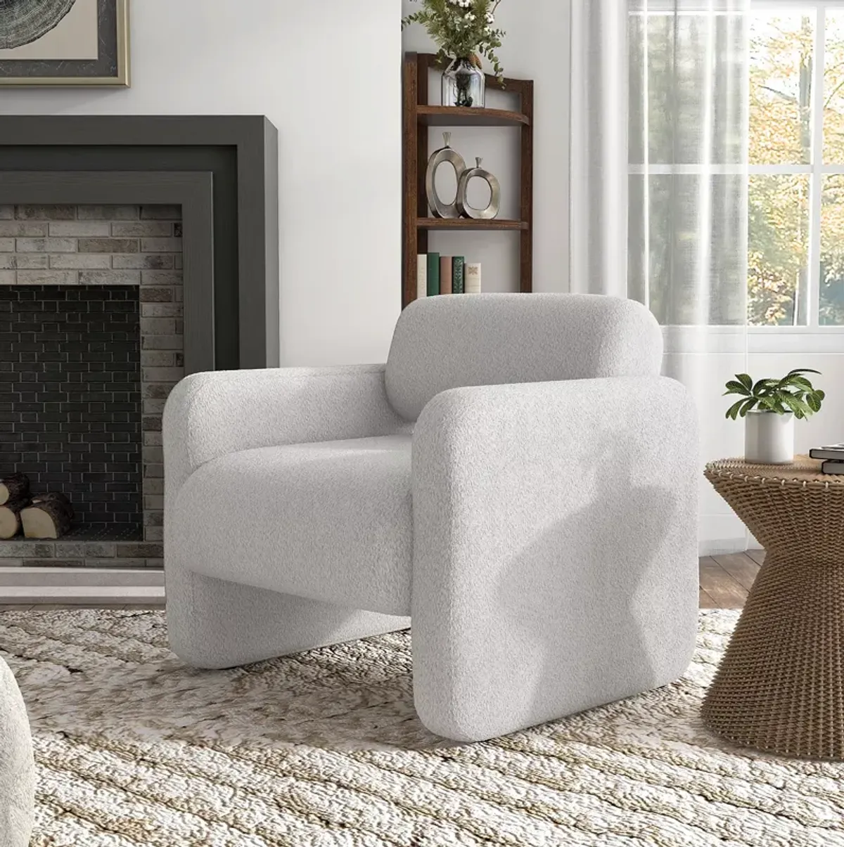 Furniture of America Raya Accent Chair