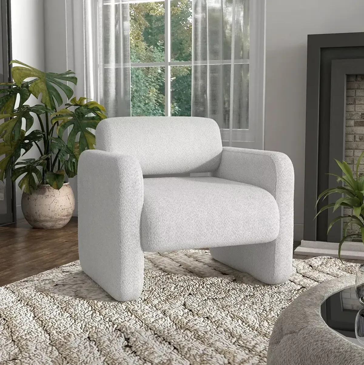 Furniture of America Raya Accent Chair