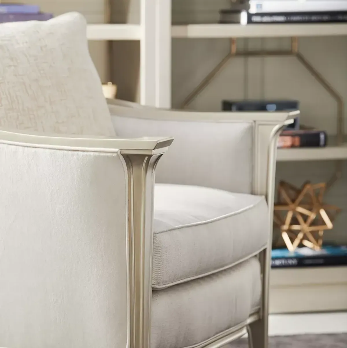 Caracole Eaves Drop Accent Chair