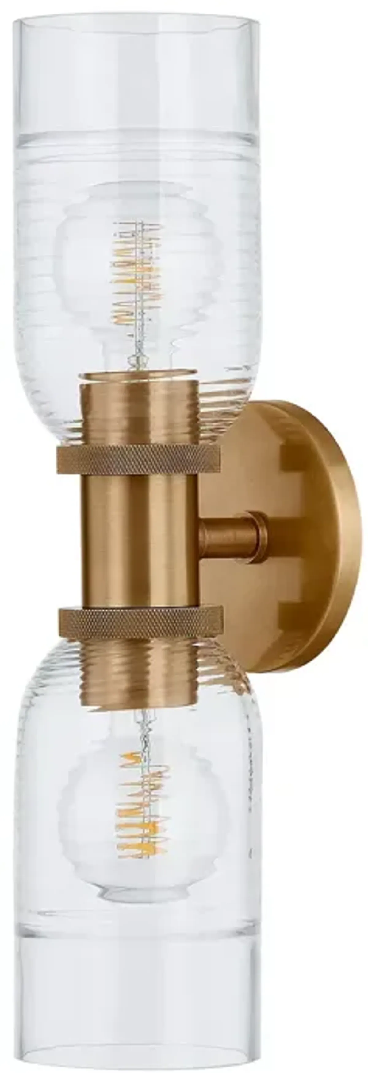 Hudson Valley Lighting Redding Two Light Patina Brass Wall Sconce