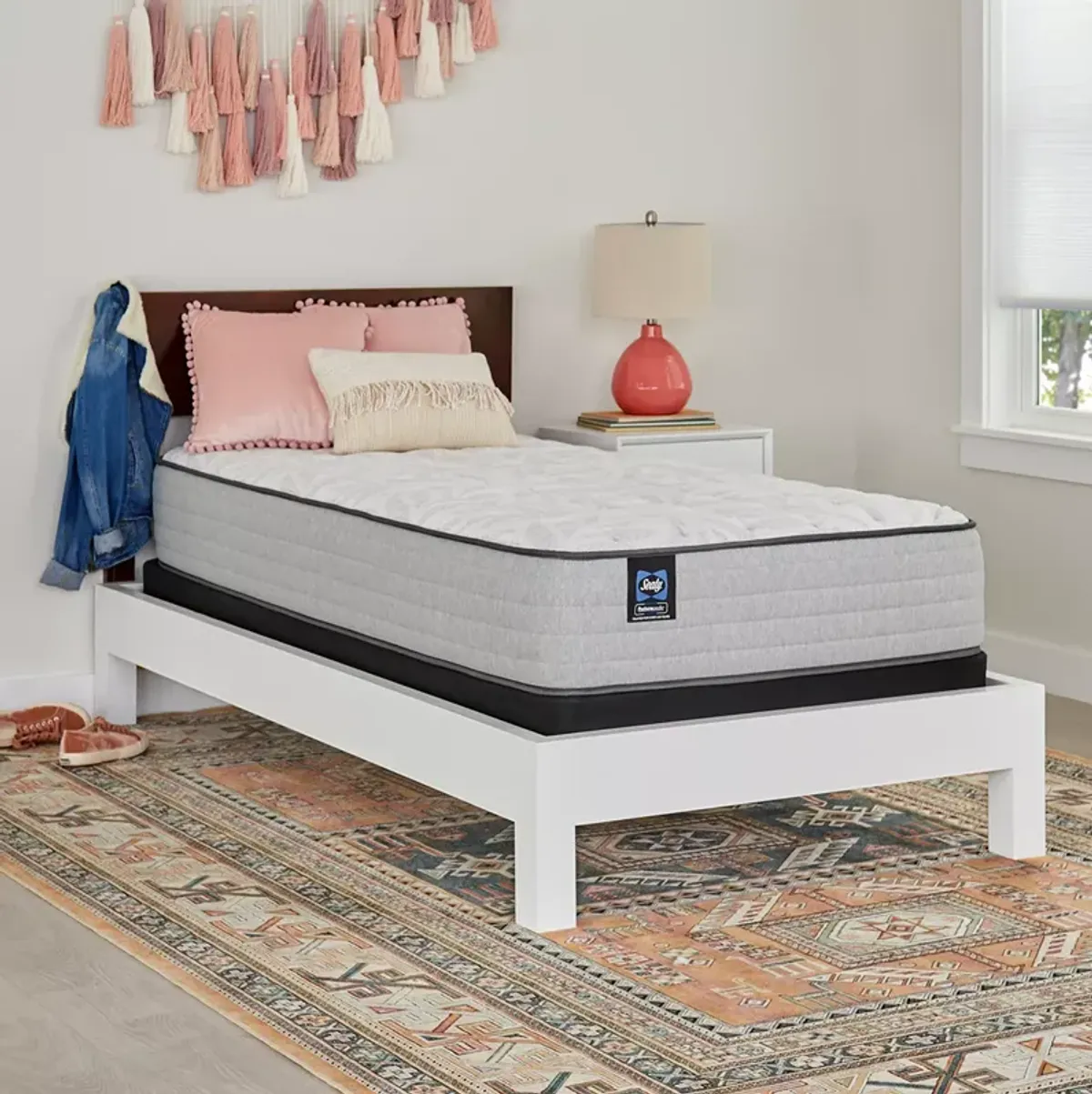 Sealy Posturepedic Halliday II Medium Twin XL Mattress & Box Spring Set