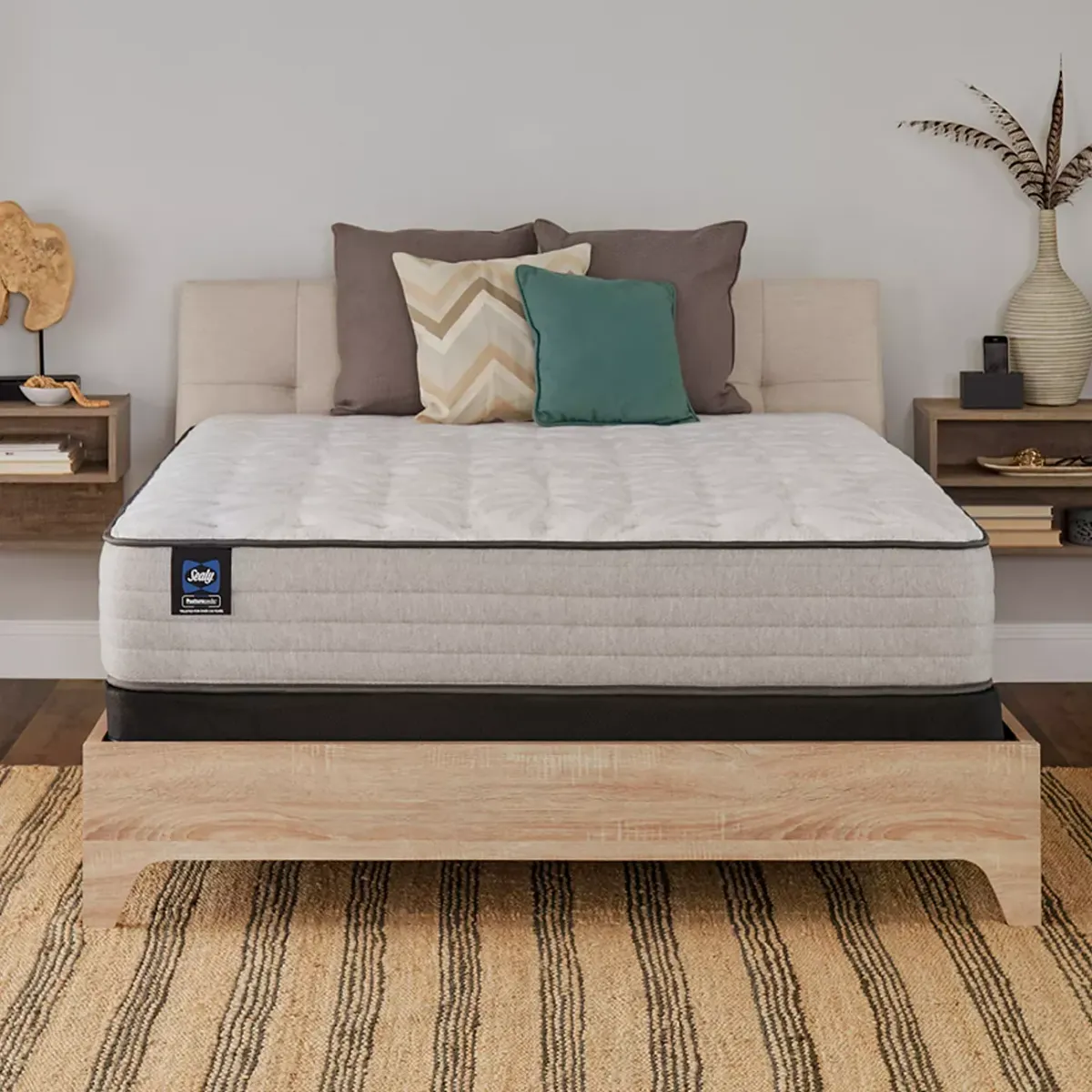 Sealy Posturepedic Halliday II Medium Twin Mattress & Box Spring Set